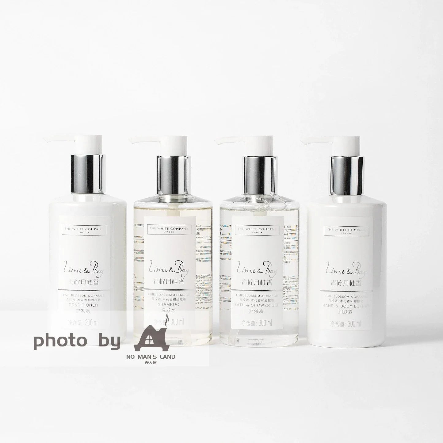 Holiday Inn Express Shampoo &amp; Conditioner &amp; Body Lotion &amp; Shower Gel 300ML | THE WHITE COMPANY
