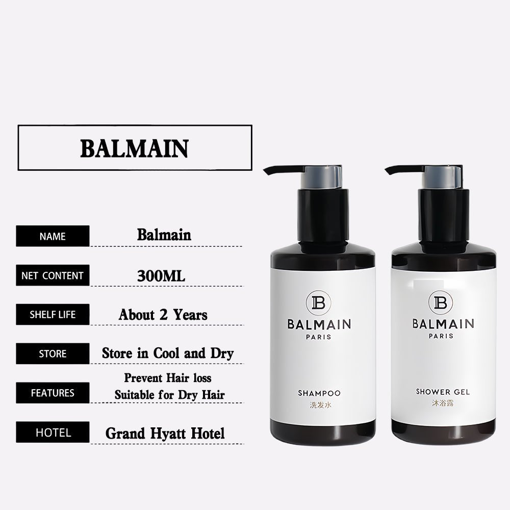 BALMAIN Shampoo or Conditioner or Shower Gel or Body Lotion 300ml