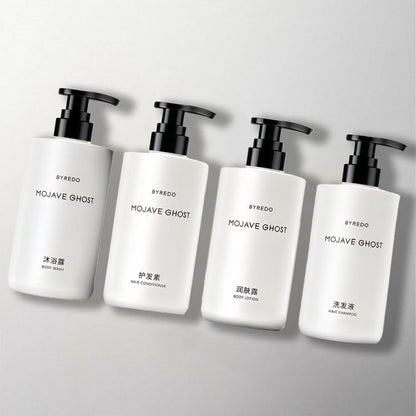 Conrad Hotel Shampoo &amp; Shower Gel &amp; Conditioner &amp; Body Lotion Bundle 450ML Each ?|?BYREDO MOJAVE GHOST