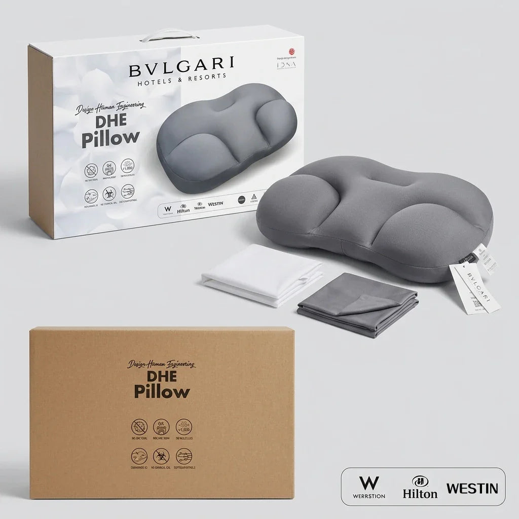 Bvlgari Hotel DHE Sleep Pillow | Luxury Bedding