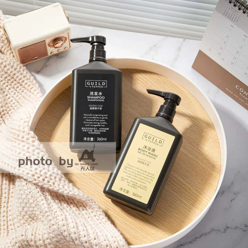 Sheraton Hotel Shampoo &amp; Conditioner &amp; Shower Gel &amp; Body Lotion 360ML | GUILD PEPPER