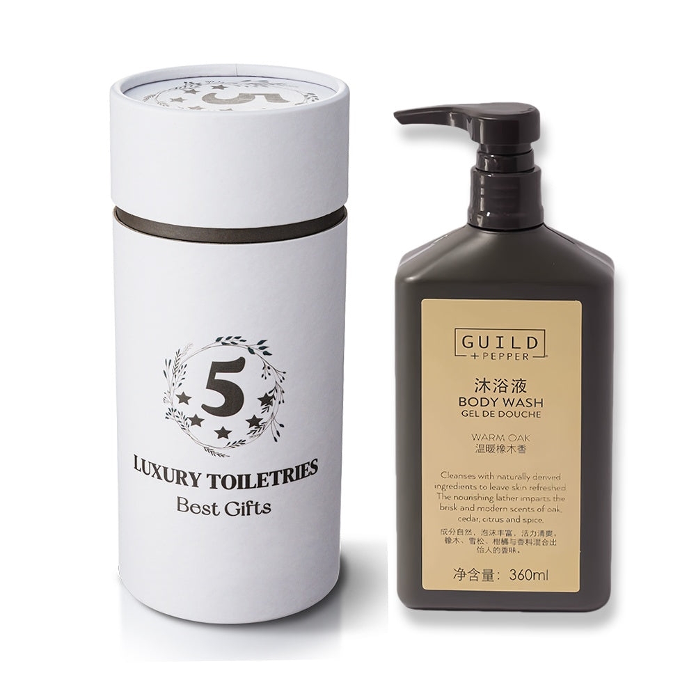Sheraton Hotel Shampoo &amp; Conditioner &amp; Shower Gel &amp; Body Lotion 360ML | GUILD PEPPER